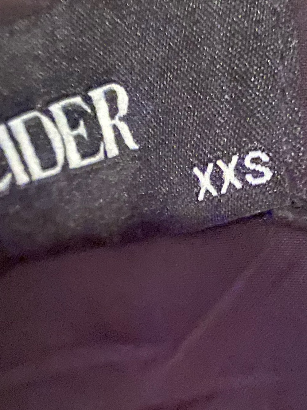 Cider Black Tweed Short-Sleeve Button-Front Mini Dress / XXS - Picture 11 of 16